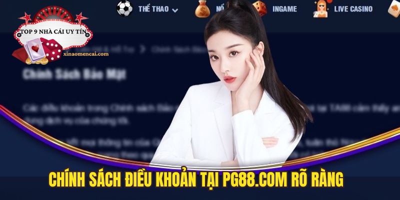 Các chính sách tại nhà cái có điều khoản rõ ràng