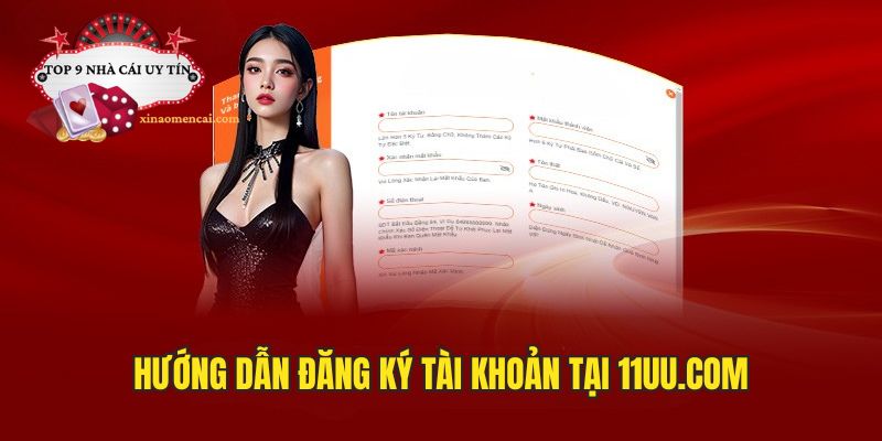 Hướng dẫn đăng ký tài khoản chơi tại nhà cái 11UU com