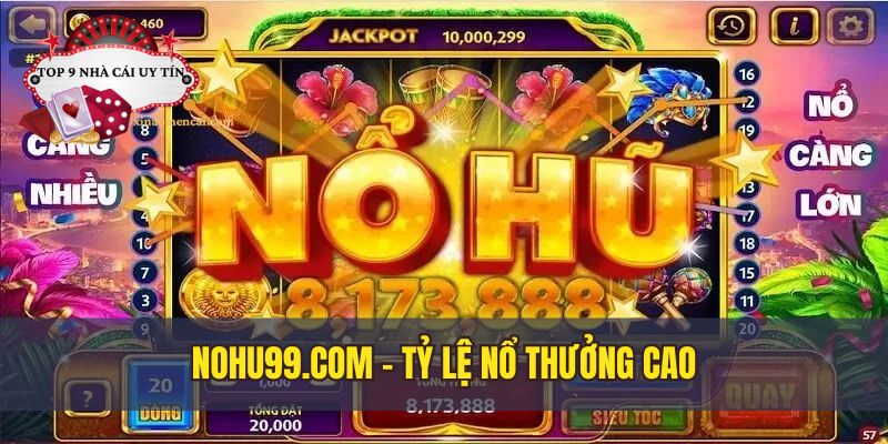 Tỷ lệ nổ thưởng minh bạch, công bằng