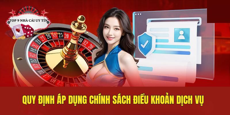 Quy định về áp dụng chính sách điều khoản dịch vụ